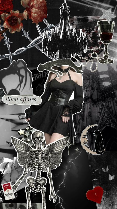 illicit affairs 🍷🔪 #moodboard #aesthetic #collage #aestheticmoodboard #vintage #art #red #black #goth #blackandwhite #gothic #dark #leather Goth Fashion Illustration, Goth Mood Board Aesthetic, Goth Aesthetic Collage, Gothic Mood Board Fashion, Gothic Asethic, Goth Moodboard Aesthetic, Gothic Mood Board, Goth Collage, Gothic Moodboard