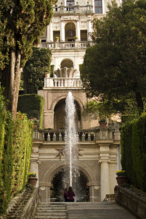 Italian Mansions, Tivoli Rome, Villa Italia, Tivoli Italy, Lazio Italy, Villa Garden, Central Italy, Tivoli Gardens, Garden Of Earthly Delights