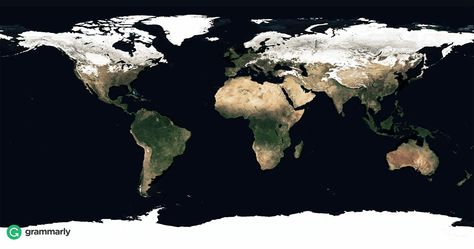 Are Seasons Capitalized? | Grammarly Blog Satellite View Of Earth, Earth Seasons, Map Wall Mural, Nasa Earth, Satellite Maps, Amazing Maps, Earth Map, World Map Wallpaper, Dante Alighieri