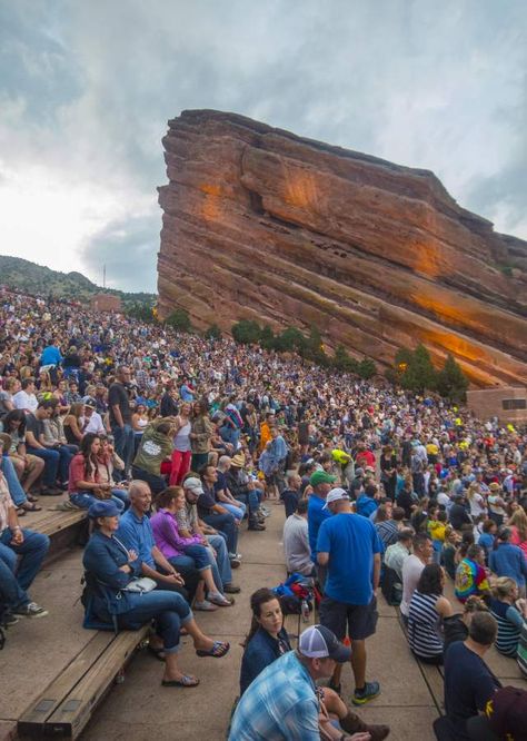 Red Rocks Concert Outfit, Red Rocks Concert, Concert Outfit Rock, Visit Denver, Denver Botanic Gardens, Red Rock Amphitheatre, Bridge City, Outdoor Music, Living In Colorado