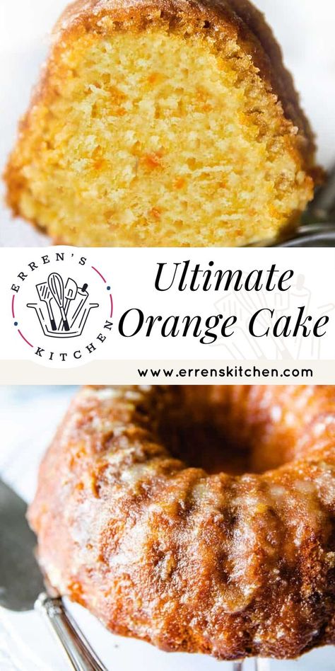 Sicilian Orange Cake Recipe, Orange Bundt Cake Recipe, Moist Orange Cake, Orange Juice Cake, Orange Loaf Cake, Citrus Punch, Orange Bundt Cake, Orange Pound Cake, Fresh Orange Juice