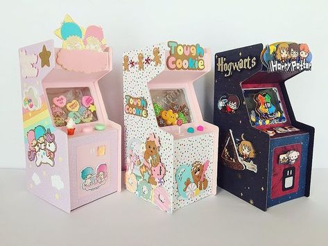 All Posts �• Instagram Arcade Box Diy, Arcade Papercraft, Video Game Arcade, Arcade Diy, Diy Box Crafts, Diy Paper Toys, Game Arcade, Box Project, Craft Video