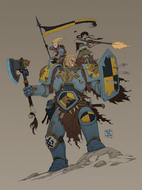 Space Wolves 40k Art, Space Wolf 40k, Space Wolves 40k, Warhammer 40k Space Wolves, Space Marine Art, Space Wolf, Warhammer 40k Memes, 40k Art, Warhammer 40k Art