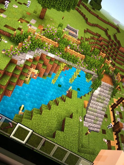 Builds To Add To Your Minecraft World, Minecraft Oasis, Minecraft Mansion, Minecraft Structures, Minecraft House Plans, Bangunan Minecraft, Minecraft Farm, Minecraft Cottage, Minecraft House Tutorials