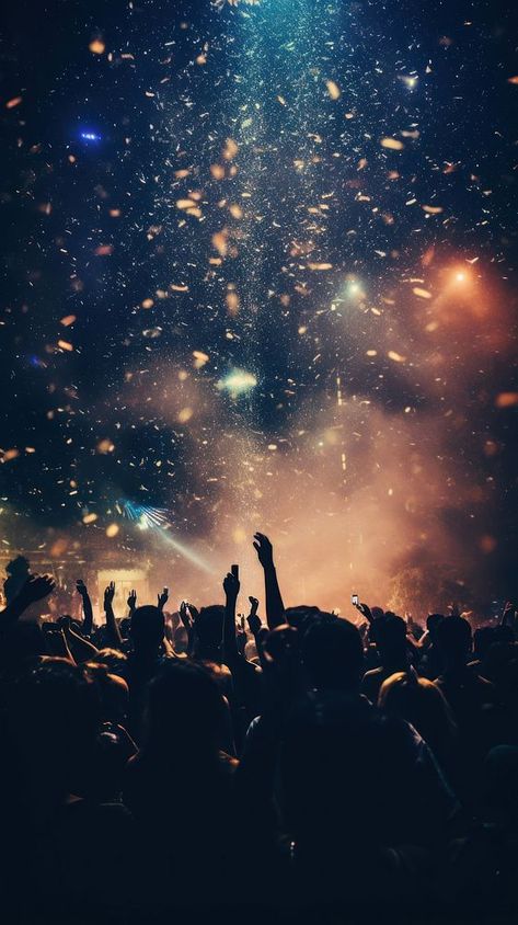 Concert nature night party. | premium image by rawpixel.com / Ake Weekend Concert Wallpaper, Rock Concert Background, Music Fest Aesthetic, Concert Vibes Aesthetic, Concert Background, Concerts Astethic Crowd, Concert Crowd Aesthetic From Stage, Concert Wallpaper, Music Silhouette