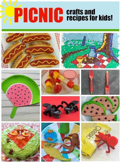 Picnic Craft Preschool, Picnic Themed Activities For Kids, Picnic Crafts For Kids, Picnic Activities For Toddlers, Picnic Crafts For Toddlers, Preschool Picnic Theme, Picnic Craft Ideas, Picnic Activities For Kids, Picnic Theme Crafts