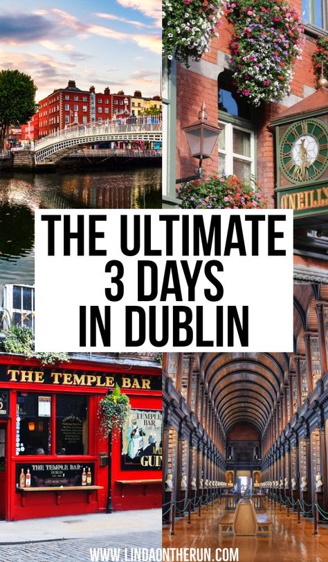 3 days  in Dublin: The Ultimate Dublin Itinerary| What to see in Dublin| Dublin in 3 Days| Best Time To Visit Dublin| Best Things to do when visiting Dublin| Ireland| Europe| The Emerald Isle #ireland #europe #dublin Dublin Itinerary, Europe Christmas, Vegas Hotels, Packing Travel, Visit Dublin, Dublin Travel, Travel Ireland, Ireland Trip, Travel Thailand