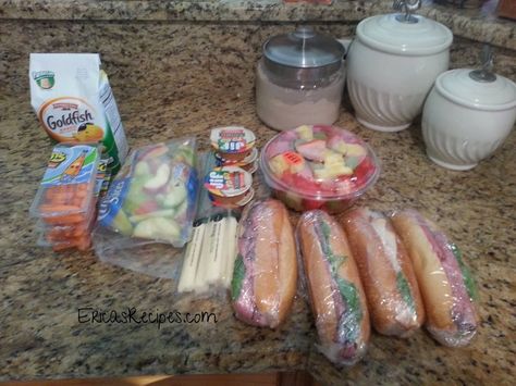 Disney on a Packed Lunch Snacks Road Trip, Vacation Meal Planning, Healthy Travel Snacks, Go Food, Road Trip Food, Vacation Meals, Road Trip Snacks, Family Disney Trip, Travel Snacks