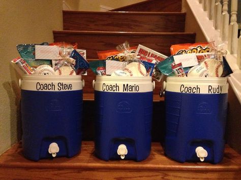 25+ Best Ideas about Softball Tournaments on Pinterest | Sports ... Coach Cooler Gift, Softball Cooler Ideas, Gift For Coaches Football, Football Gifts For Coaches, Coach Gift Ideas Football, Sports Team Gifts, Team Mom Football Ideas, Football Coaches Gift Ideas, Football Banquet Ideas