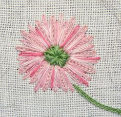 Easy Embroidery, Embroidery Stitches Tutorial, Crazy Quilting, Brazilian Embroidery, Embroidery Tutorial, Needlework Embroidery, Crazy Quilt, Silk Ribbon Embroidery, 자수 디자인