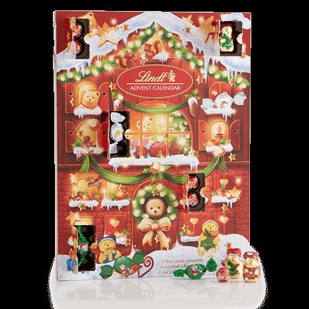 Chocolate & Candy Advent Calendars For a Sweet Christmas Countdown! Lindt Advent Calendar, Action Clothes, Lindt Christmas, Strawberry Photo, Christmas In Scotland, Winter Flavors, Candy Advent Calendar, Decorate Shop, Chocolate Lindt