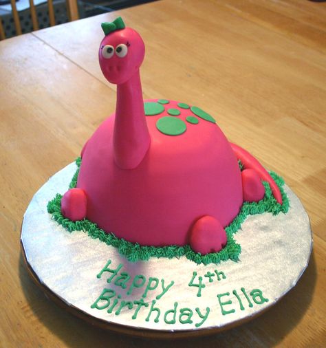 Pink Dinosaur Cake, Dino Cakes, Pink Dinosaur Party, Dinosaur Cakes, Dragon Cakes, Ganache Filling, Dino Cake, Chocolate Ganache Filling, Party Dinosaur