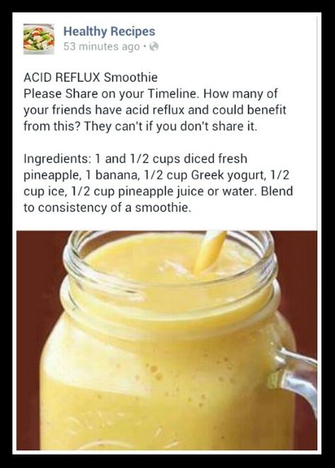 Acid Reflux Smoothie Acid Reflux Smoothie, Gerd Recipes, Reflux Recipes, Acid Reflux Relief, Reflux Remedies, Gerd Diet, Stop Acid Reflux, Resep Smoothie, Acid Reflux Recipes