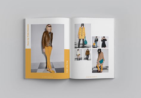 Editorial Brochure Design, Tie Projects, Catalog Design Layout, Plan Garage, Fashion Editorial Layout, Lookbook Layout, Mises En Page Design Graphique, Magazine Layout Inspiration, Catalogue Layout