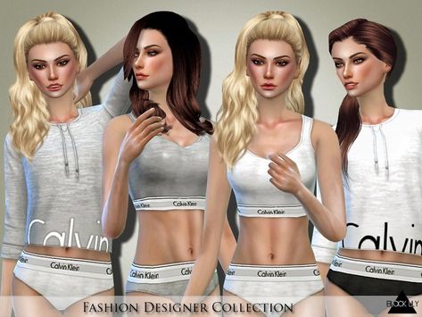 Calvin Klein Collection - The Sims 4 Catalog Sims 4 Hollister Cc, Sims Dress, Nikki Sims, Cc Clothes, Sims 4 Cc Skin, Sims 4 Teen, Teen Clothes, Sims 4 Dresses, Fashion Design Collection