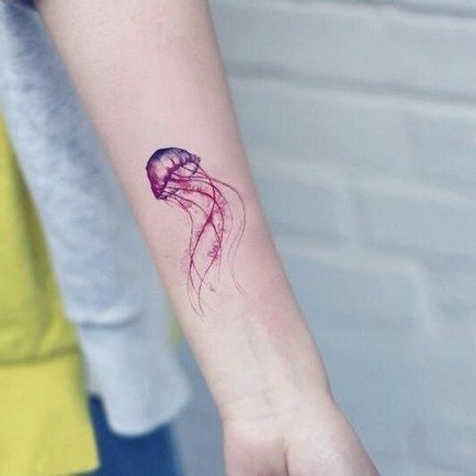 Discover the art of transformation with jellyfish tattoos in our article. Explore it and find 50+ stylish designs with meanings explained. Dragons Tattoo, Pink Tattoo, Jellyfish Tattoo, Handpoke Tattoo, Meaningful Tattoos For Women, Small Meaningful Tattoos, Temporary Tattoo Designs, Arm Tattoos For Women, Jelly Fish