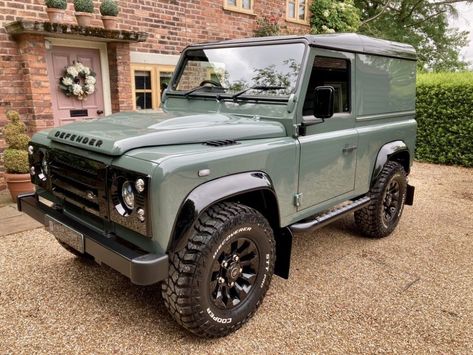 Defender 2023, Green Land Rover, Landrover Defender 90, Defender 90 For Sale, Land Rover Defender Pickup, Defender Land Rover, Defender Car, Vintage Land Rover, Defender For Sale