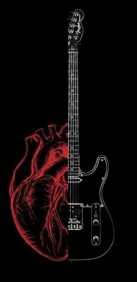 Vintage Electric Guitar Aesthetic Wallpaper, Black Electric Guitar Wallpaper, Electric Guitar Wallpaper Art, Bass Guitar Wallpaper Iphone, Wallpaper Gitar, Guitar Wallpaper Aesthetic, Electric Guitar Tattoo, Electric Guitar Wallpaper, Electric Guitar Poster