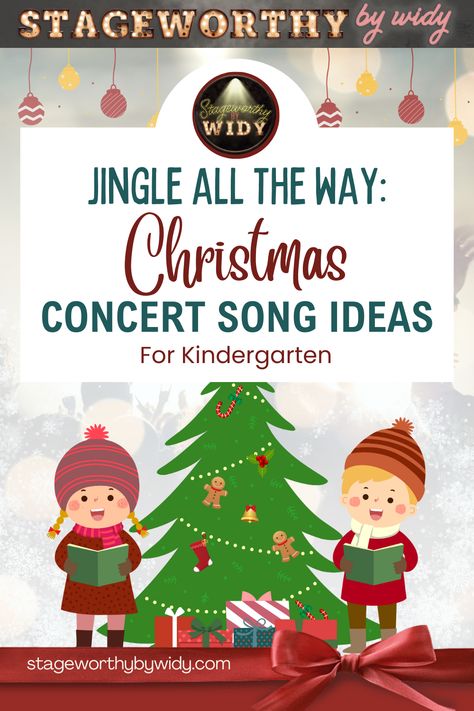 Pre K Christmas Program Songs, Preschool Winter Concert Ideas, Reindeer Songs For Preschool, Kindergarten Christmas Program Songs, Pre K Christmas Program Ideas, Kids Christmas Songs Preschool, Kindergarten Winter Concert Songs, Preschool Christmas Play, Elementary Christmas Program Ideas