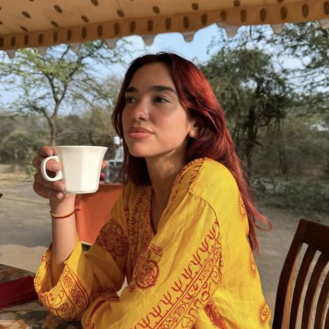 Dua Lipa, Red Hair, India, Red, Hair