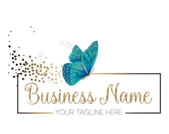 Butterfly Logo Branding, Pink Logo Design, Hanger Logo, Feather Logo, Idee Cricut, Logo Beauty, Butterfly Logo, Facebook Banner, Vector Logo Design