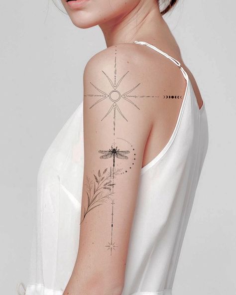 Taurus Tattoos, Sacred Geometry Tattoo, Geometry Tattoo, Geometric Tattoo Design, Art Tattoos, Hot Fitness, Minimal Tattoo, Inspirational Tattoos, Line Design