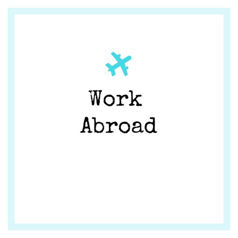 WORK ABROAD. Life as an expat, temporary work overseas, work travel, worker immigrant, worker resident. #WorkAbroad #workingoverseas #globaltalent #worktrip #businesstravel #expat #worktravel #workingabroad #travel Work Abroad Quotes, Moving Abroad Affirmations, Travel For Work Aesthetic, Work Abroad Aesthetic, Abroad Life, Uk Jobs, Boxer Aesthetic, Working Abroad, Work Overseas