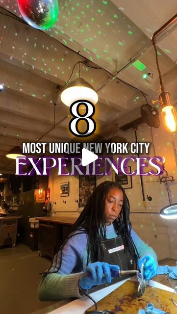 Excursion Doctor | NYC Activities • Restaurant • Hotel  Guide on Instagram: "Fun Activities & Experiences  In New York City👇🏾🤸🏾‍♂️

New York City has so many incredible experiences that is worth trying if you’re looking for things to do that doesn’t always  involve  going out to eat at a restaurant.
These activities you can do solo or with a group of friends or family. They could also make for an amazing unique date night experience in New York 

🏠I’ve highlighted 8 amazing must visit activities in New York in video but sharing below some additional options.

(Feel free to share your favorite activities in New York in the comments):

•Electric Shuffle (shuffleboard bar)
•Puppy Sphere (puppy yoga) 
•Wildplay Jones Beach
•Sweet Rehab Baking Class
•Wick and Pour (fun cake making class)
• Nyc Activities, New York Activities, Puppy Yoga, A Group Of Friends, Jones Beach, Out To Eat, Cake Making, Interactive Game, Travel Bug