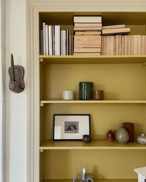 Built In Bookcase, Apartment Inspiration, Interior Inspo, House Inspo, Decoration Design, Best Interior, Quince, Scandinavian Style, Interior Details