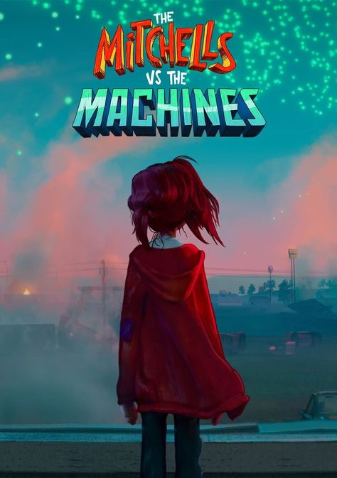 Mitchells Vs The Machines Fanart, The Mitchells Vs The Machines, Mitchells Vs The Machines, Katie Mitchell, Netflix Animation, Walpapers Cute, Secret Life Of Pets, Animation Movie, Cool Animations