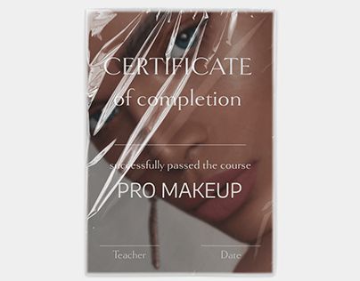 Product Design Graphic, Certificate Of Completion, Graphic Design Adobe, Product Design, Adobe Photoshop, Makeup Artist, Photoshop, Graphic Design, Makeup