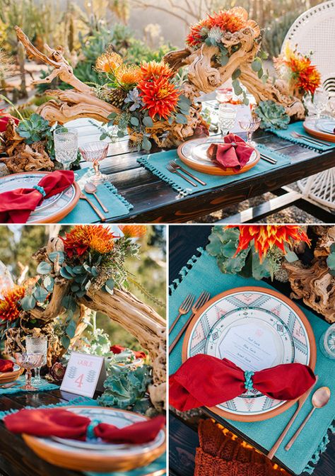 Desert Reception, Southwestern Wedding Decor, Boho Shoot, Desert Shoot, Southwestern Wedding, Bohemian Weddings, Bold Boho, Southwest Wedding, Scottsdale Wedding