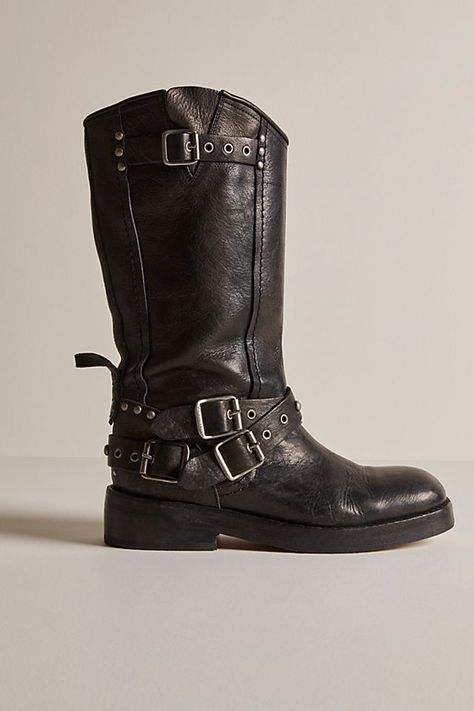 Nordstrom Boots, Women's Motorcycle Boots, Engineer Boots, Shoe Inspo, Motorcycle Women, Buckle Boots, Swag Shoes, Biker Boots, Motorcycle Boots