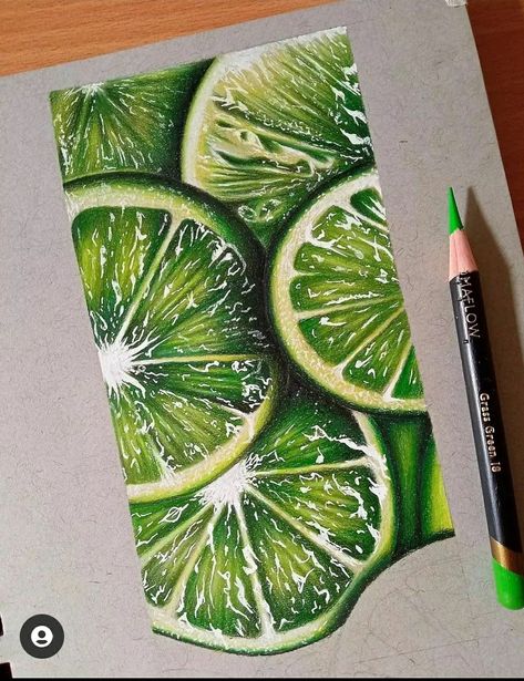 Colored Pencil Artwork Ideas, Fruit Art Drawings, Colored Pencil Art Projects, Color Pencil Sketch, Color Pencil Illustration, Quick Sketches, Prismacolor Art, Colored Pencil Artwork, Art Painting Gallery