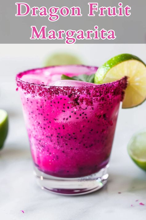 The Passion Fruit Margarita is a vibrant and exotic twist on the classic margarita, blending the tangy sweetness of dragon fruit with the bold kick of tequila. Dragon Fruit Margarita Recipe, Fruit Margarita Recipe, Passion Fruit Margarita, Fruit Margarita, Make A Dragon, Tequila Drinks, Classic Margarita, Margarita Recipe, Tequila Cocktails