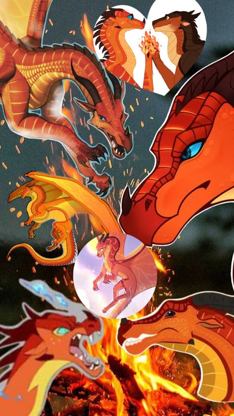 Not my art Wings Of Fire Wallpapers, Fire Wallpapers, Wings Of Fire Dragons, Color Mixing Chart, Dragon Puppet, Fire Art, Dragon Pictures, Wings Of Fire, Fantasy Creatures Art