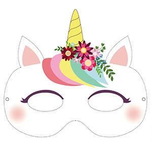 Un joli masque de licorne à imprimer pour le Carnaval Unicorn Frame, Unicorn Mask, Unicorn Birthday Cards, Unicorn Birthday Invitations, Unicorn Theme, Birthday Invitations Girl, Unicorn Birthday Parties, Diy Mask, A Unicorn