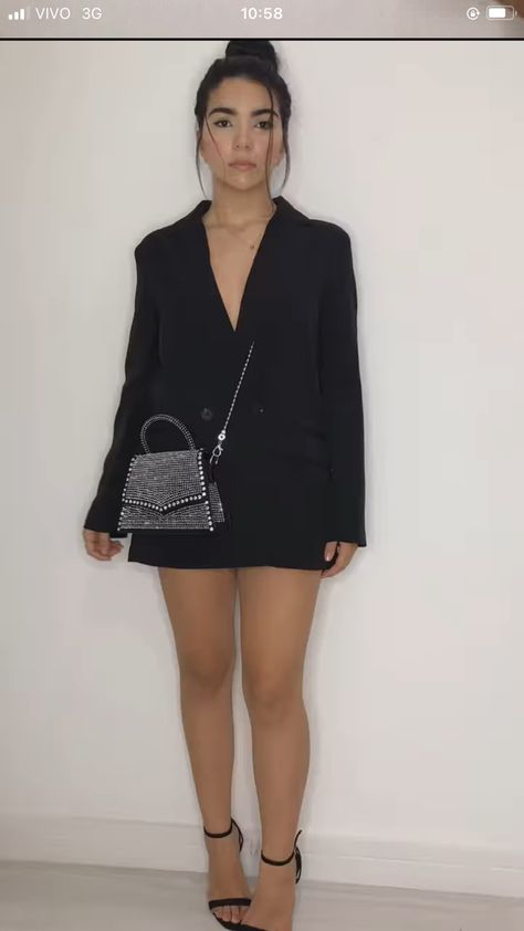 Oversized Blazer Dress Outfit, Oversized Blazer Dress, Blazer Dress Outfits, Outfit Night, Oversized Blazer, Dress Outfit, Blazer Dress, Night Outfits, Dress Outfits