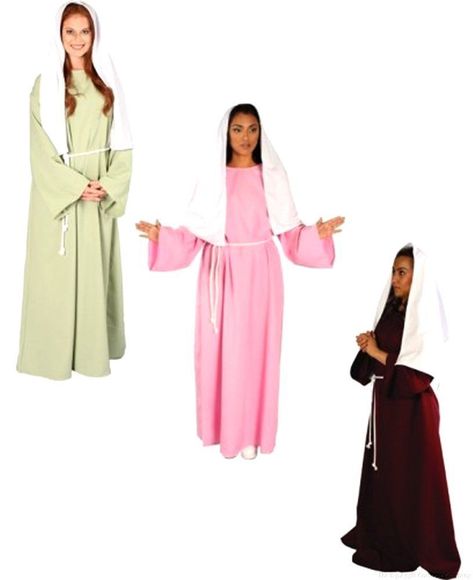 Costumes! Women ofthe Bible Character Costume #AX #gown #BiblicalPageant Diy Bible Character Costumes, Biblical Dress, Bible Character Costumes, Queen Esther Costume, Bible Costumes, Shepherd Costume, Biblical Clothing, Mary Costume, Dress Costume Ideas