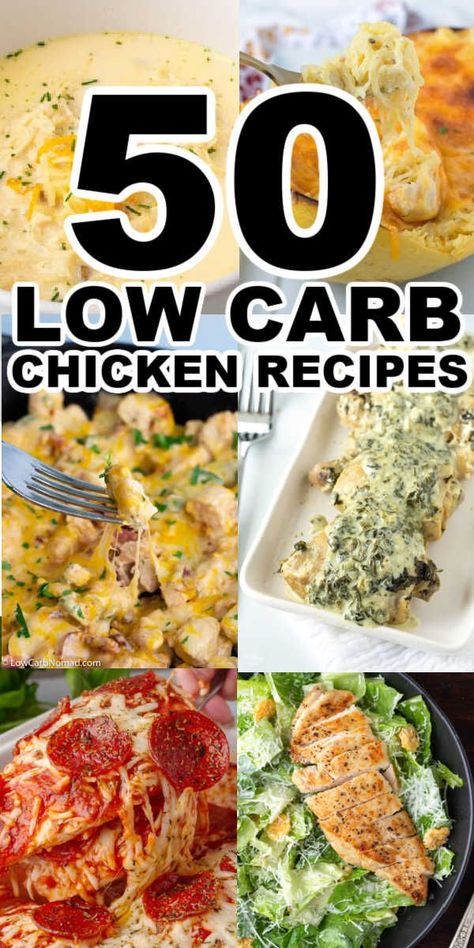 Discover the richness of keto-friendly cuisine with 50 exquisite low carb chicken recipes. From simple to gourmet, there's something for every palate and occasion. Meal Planning Easy, Baked Garlic Parmesan Chicken, Easy Skillet Chicken, Keto Friendly Recipes, Healthy Chicken Parmesan, Cacciatore Recipes, Chicken Cacciatore Recipe, Lemon Rosemary Chicken, Homemade Chicken Soup