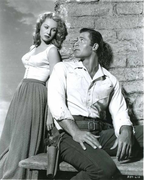 Clint Walker Actor, Virginia Mayo, Classic Film Noir, Clint Walker, James Garner, Couple Poses Reference, Vintage Couples, Movie Star, Oscar Wilde