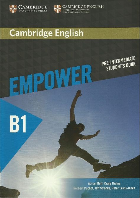 Download PDF - 284971018-cambridge-english-empower-pre-intermediate-b1-student-s-book.pdf [5lq34rgm08v7] Language Assessment, Language Functions, Cambridge English, Conversation Skills, Vocabulary Games, Reading Practice, Teacher Books, English Language Teaching, English Course