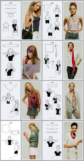 Scarf tying tutorial Tie A Scarf, Mode Hippie, Hair Scarf Styles, Ways To Wear A Scarf, Head Scarf Styles, How To Wear A Scarf, Estilo Hippie, Vintage Hermes, Hermes Scarf