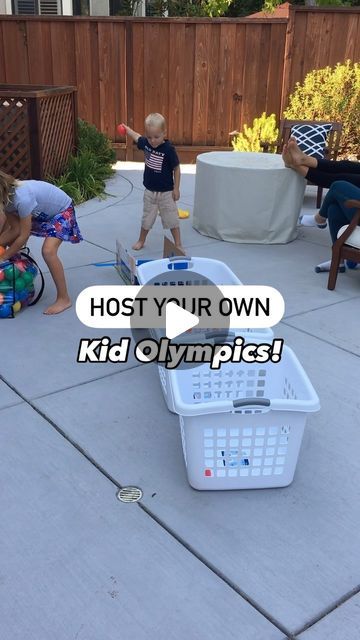 Olympic Games For Toddlers, Pool Noodle Hockey, Noodle Hockey, Olympic Themed Activities, Olympic Party Games, Ring Painting, Olympic Games For Kids, Kids Olympics, Olympics Activities