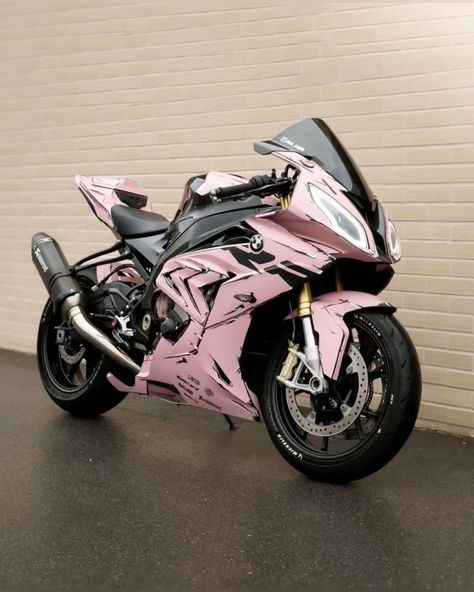 Pink Bmw, Pink Motorcycle, International Cat Day, Bmw S1000rr, A Pic, Cat Day, Not Mine, I Want, Pink