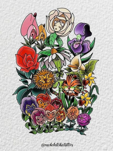 Wonderland Flowers, Alice And Wonderland Tattoos, Alice In Wonderland Flowers, Alice In Wonderland Drawings, Alice In Wonderland Illustrations, Wonderland Artwork, Alice In Wonderland Aesthetic, Wonderland Tattoo, Flowers Frame