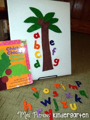 DIY Felt Board for Story Retelling - Mrs. Plemons' Kindergarten Tree Unit, Nursery Ryhmes, Diy Felt Board, Story Retelling, Felt Board Patterns, Felt Boards, Flannel Board Stories, Flannel Boards, Chicka Chicka Boom Boom