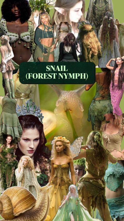 #snail #forest #nymph #forestnymph #aesthetic Snail Aesthetic, Forest Nymph, Outfits Aesthetic, Love Of My Life, Of My Life, Forest