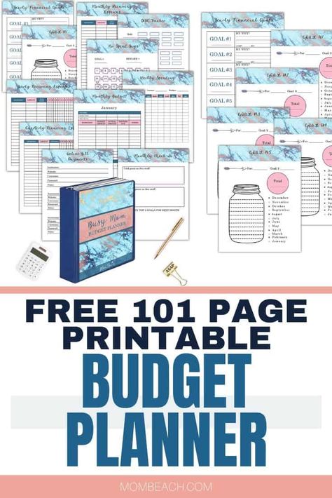 Free Printable Budget Planner, Budget Binder Free, Printable Budget Planner, Budget Binder Printables, Free Budget Printables, Budget Planner Free, Weekly Budget Planner, Budget Help, Printable Budget