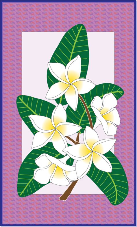 Kamboja Bali, Flores Plumeria, Sketching Flowers, Plumeria Tattoo, Painted Rock Cactus, Kawaii Doodle, Flower Hawaii, Tiare Flower, Flower Pattern Drawing